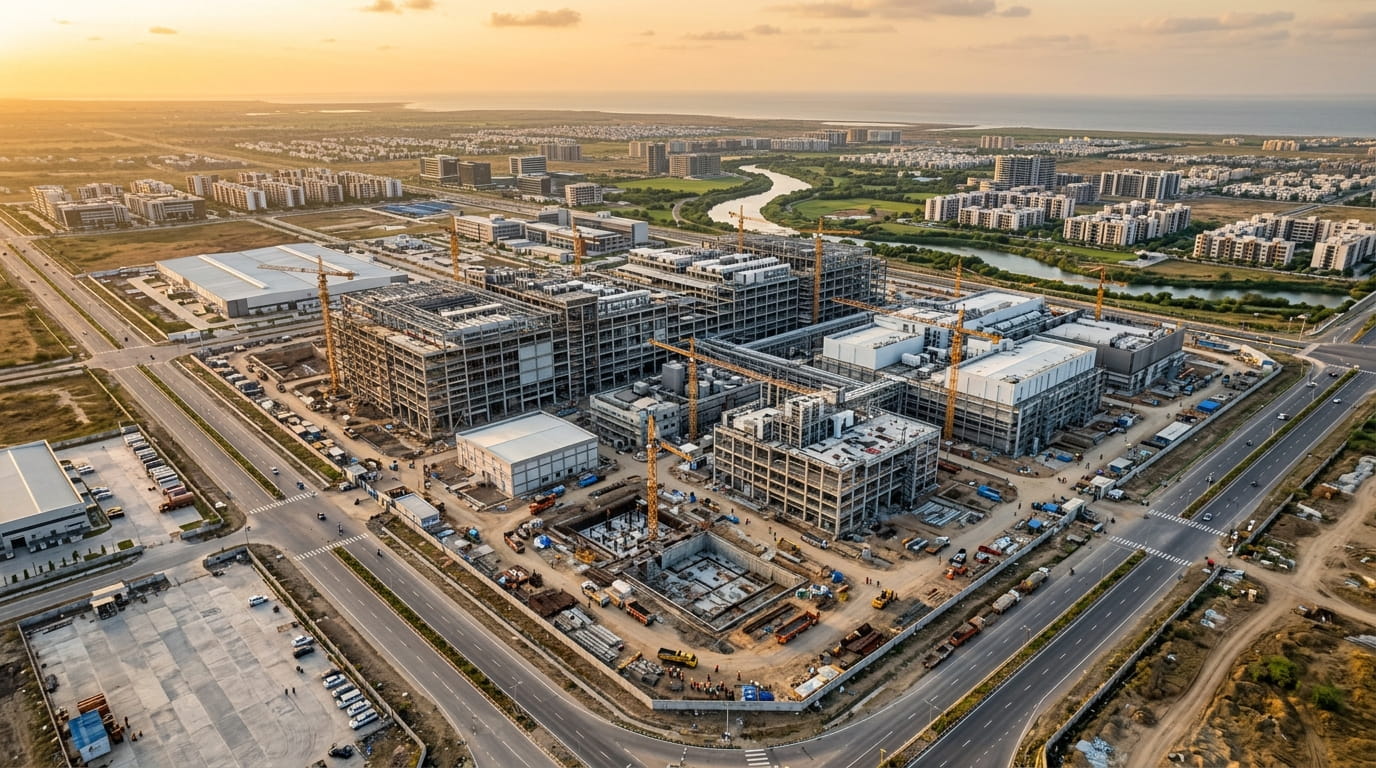 Tata Group's ₹91,000 Crore Semiconductor Plant Boosts Dholera's Growth